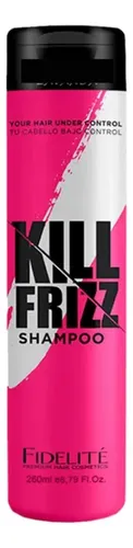 Kit Fidelite Kill Frizz Shampoo 260ml + Mascara 250ml