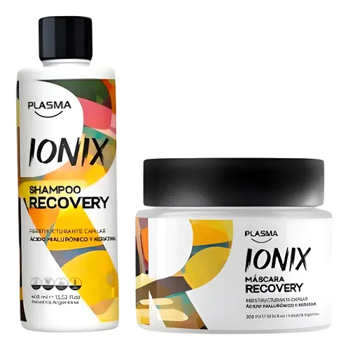 Shampoo + Mascara Reestructurante Ionix Recovery Plasma
