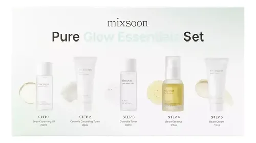Mixoon K-beauty Kit Cuidado Piel, Pure Glow Essentials Set