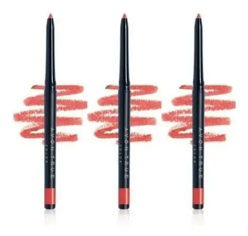 Delineador De Labios Avon Glimmestick Color Coral Retráctil