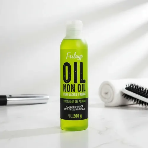 Oil Non Oil Modelador Lacios Y Rulos Frilayp X200cc