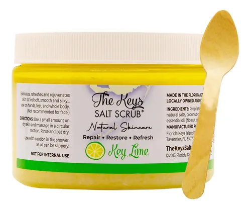 Exfoliante Corporal The Keys Sal Marina Con Lima 350 Ml Con