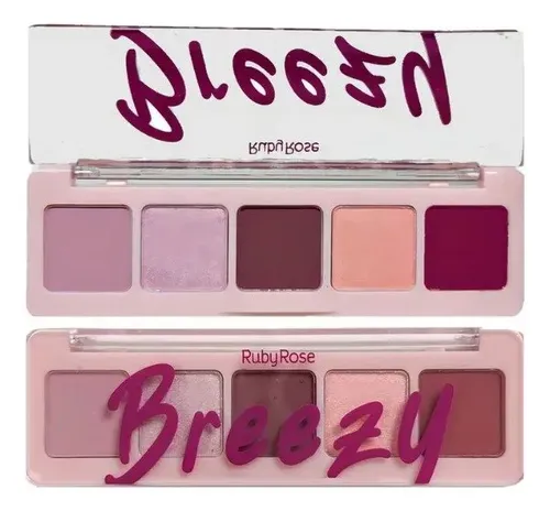Paleta De Sombras Overland Flood Heated O Breezy Ruby Rose
