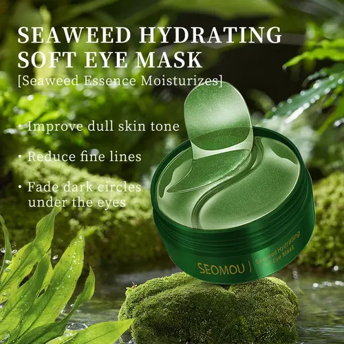 Mascarilla De Ojos De Oro 24k, Elimina Ojeras, Hidratante Todo Tipo De Piel