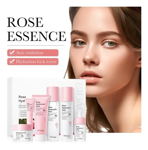 Crema Hidratante Vwtyuiibioaoua Con Ácido Hialurónico Rosa,
