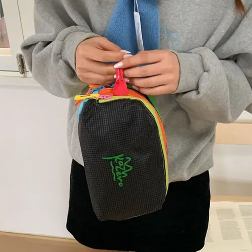 Neceser De Maquillaje Multifuncional Con Zipper Y Porta-cepi