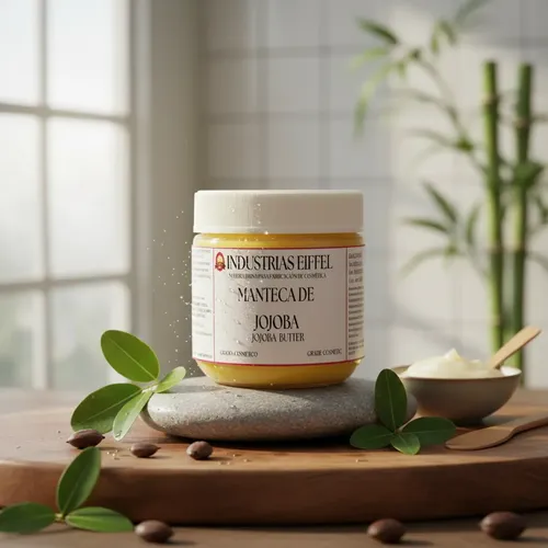 Manteca De Jojoba 500 Gr C/ Aceite Prensado Frio