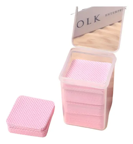 Algodones Desmaquillantes Reutilizables 200 Piezas Rosa,