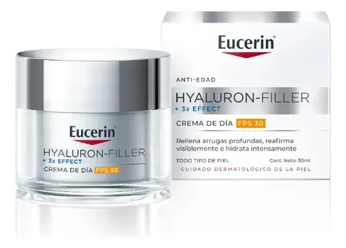 Eucerin Hyaluron Filler + 3x Effect Crema Antiarrugas de Día Fps30