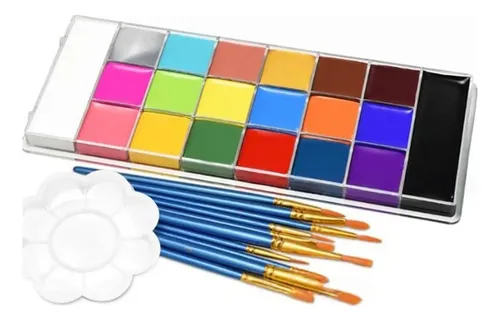 New Maquillaje Pintacaritas Body Paint Acuarela