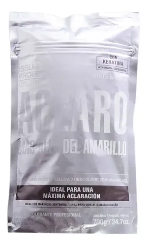 Polvo Decolorante Issue Professional Antiamarillo con Keratina de 700 g