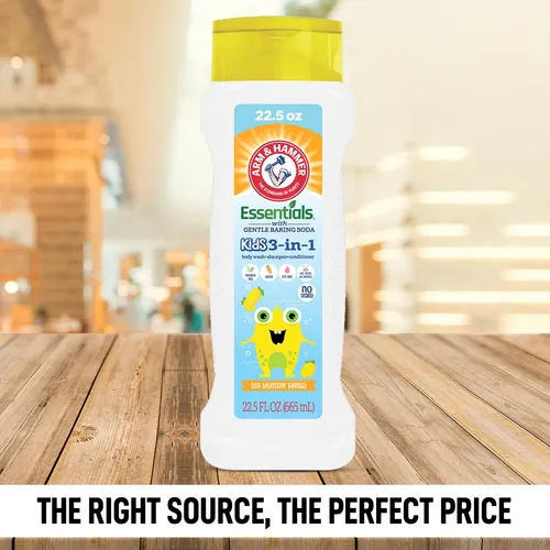 Gel De Baño Arm & Hammer Essentials Kids 3 En 1, 665 Ml