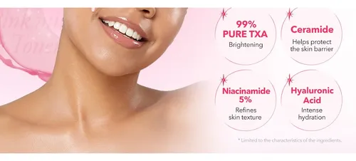 Tónico Facial Lechoso Rosa Hidratante Unificador