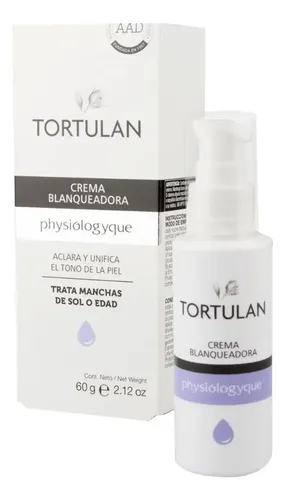 Tortulan Crema Blanqueadora Para Manchas De Sol Y Edad