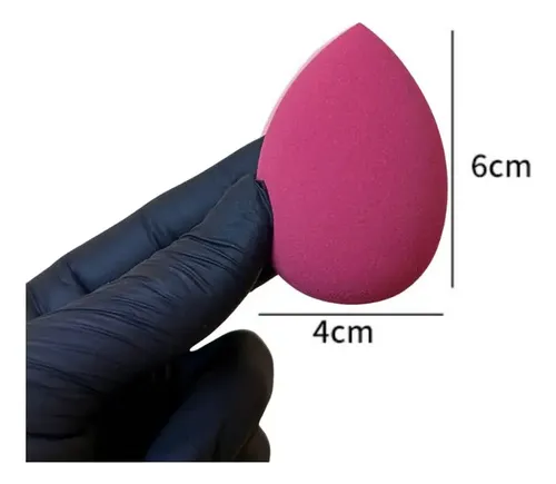 Juego De 10 Esponjas Para Base De Maquillaje Gota Y Bisel –