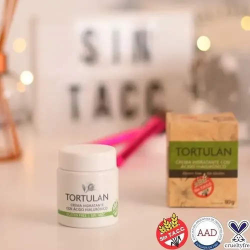 Crema Hidratante Tortulan Ácido Hialurónico Día Piel Sensible 80g