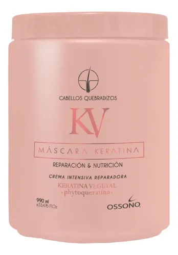 Ossono Keratina Sh 900ml + Mascara 900ml + Protector Termico