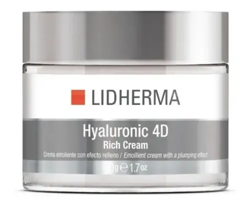 Hyaluronic 4d Rich Lidherma Crema Emoliente X50g