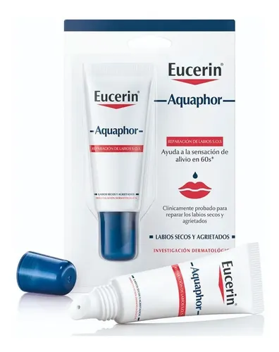 Bálsamo S.O.S Eucerin Aquaphor para todo tipo de piel de 10mL