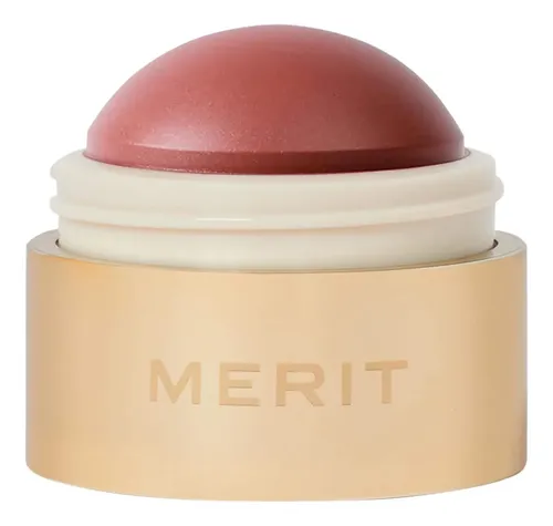 Rubor En Crema Flush Balm Merit Tono Del Maquillaje Cheeky – Cool Pink