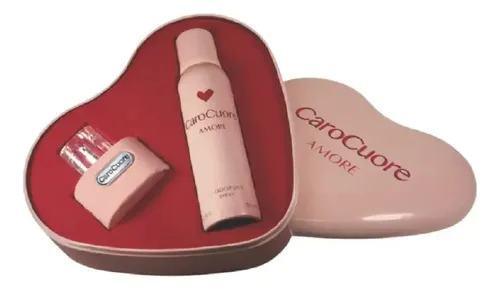 Caro Cuore Amore Perfume Edt X60ml + Deo