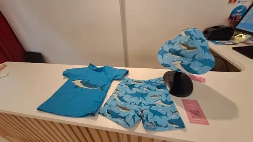 Malla Remera, Short Y Gorro