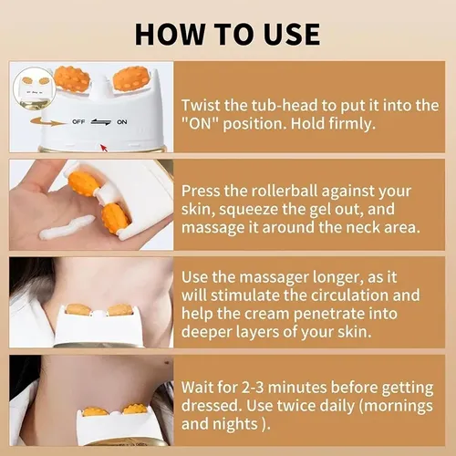 Crema Reafirmante Para El Cuello, Tensa Y Estira La Piel Par