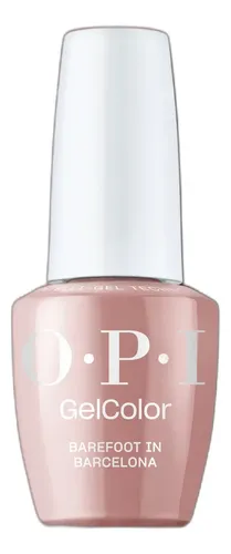 Opi Gel Color Intelli Barefoot In Barcelona Semi X 15 Ml Nude