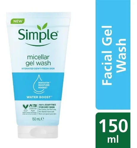 Gel Micelar Hidratante Water Boost Simple 150 Ml