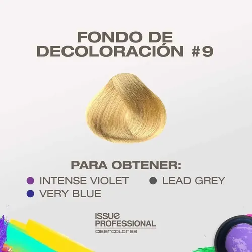 Issue Cibercolores Coloración Fantasía Semipermanente 70g