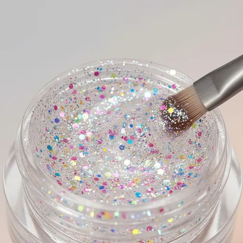 Combo Stand Glitter Gel Strass Brillos Fiesta Party