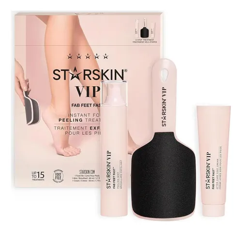 Starskin Fab Feet Fast Kit: Exfoliante+lima+crema