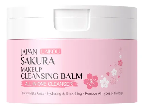 Bálsamo Limpiador De Maquillaje Laikou Sakura 100 G Que Limp Normal Día/noche