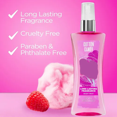 Agua De Tocador Body Fantasies Cotton Candy 236 M
