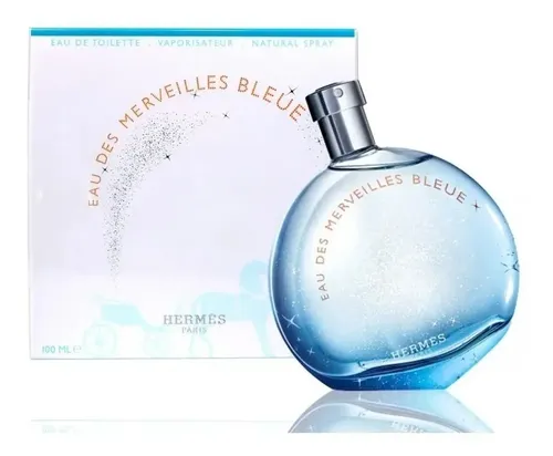 Perfume Hermès Eau des Merveilles Bleue EDT Acuático Mujer 50ml