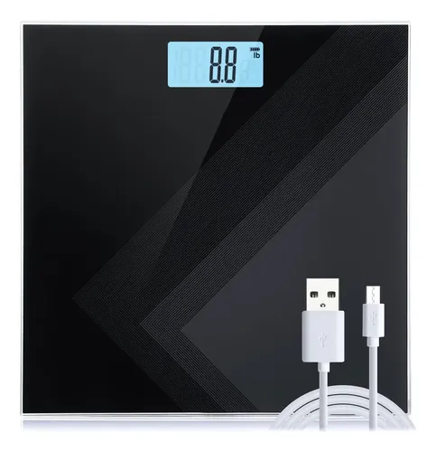 Uten Báscula De Peso Digital, Báscula De Peso De Baño Co. Color Negro