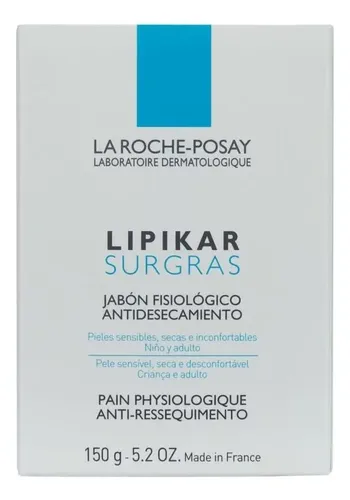 Dermolimpiador En Barra La Roche Posay Lipikar Surgras 150g Tipo de envase Jabon