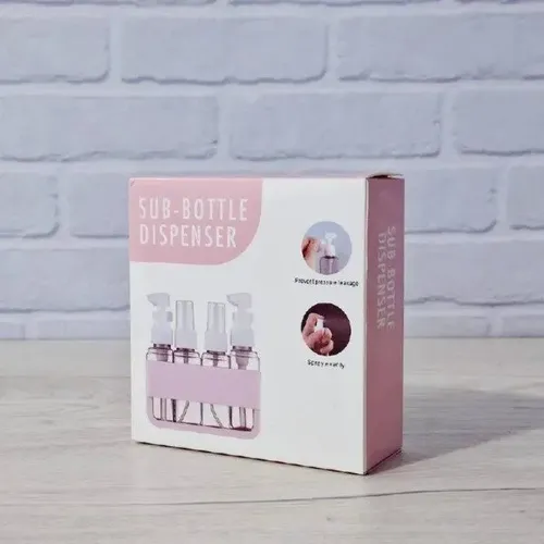 Botellas Maquillaje X4 Envase Dosificador Recargable