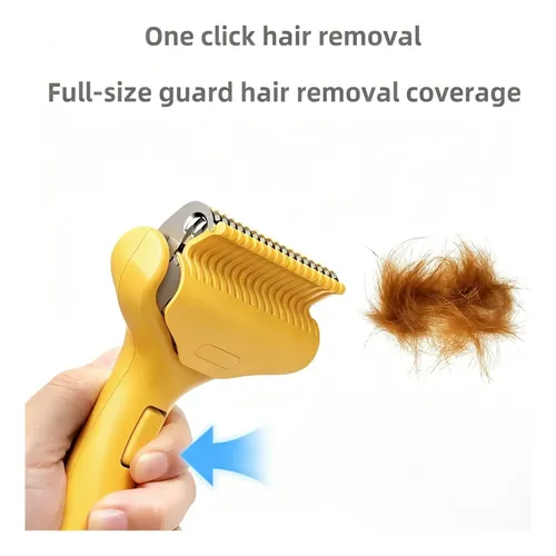 Cepillo Deslanador Oycgylch Para Pelo Largo – Amarillo