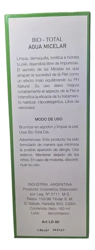 Artez Westerley Bio Total Agua Micelar