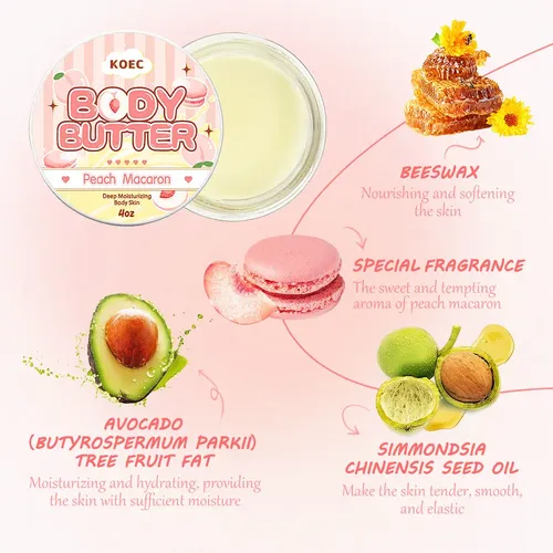 Crema Corporal Melocotón Hidratante