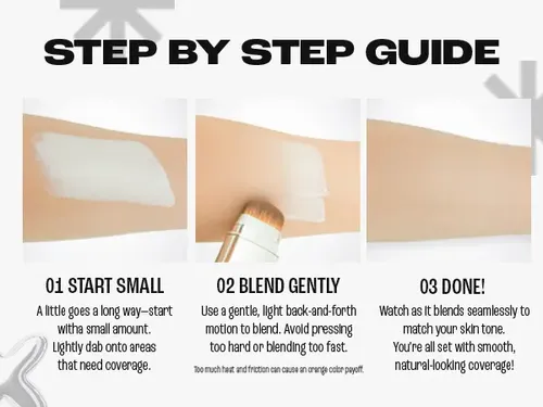 Elroel Cover Cream Stick V Base Coreana Color Tono 201 Light