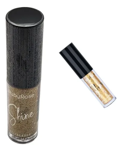 Delineador líquido Glitter Shine 04 Ruby Rose, color 04