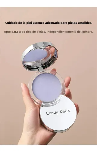 Polvo Compacto Mate Fijador Control Aceite Base Maquillaje