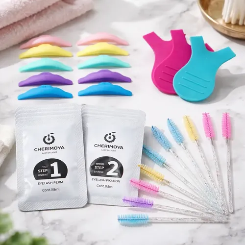 Kit Lifting Y Laminado De Cejas Y Pestañas Cherimoya