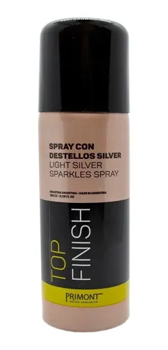 Primont Top Finish Destellos Silver Peinado Pelo 180ml