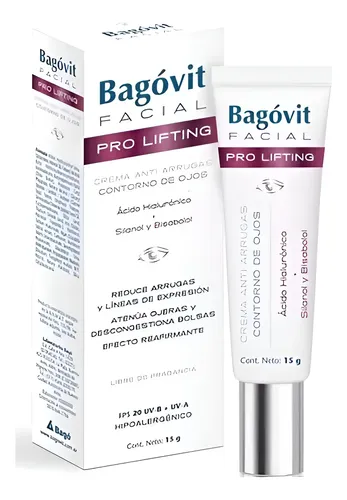 Bagovit Facial Pro Lifting Contorno De Ojos Anti-arrugas 15g