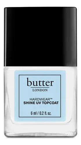 Top Coat Butter London Hardwear Shine Uv Con Base Nail