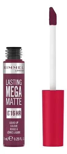 Labial Líquido Rimmel Lasting Mega Matte Color 940 Rock Me Purple