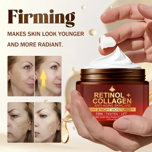 Crema Antiedad Retinol + Colágeno – Firmeza Y Lifting